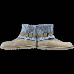 Ugg Cambridge boot size 9 suede chestnut colour
